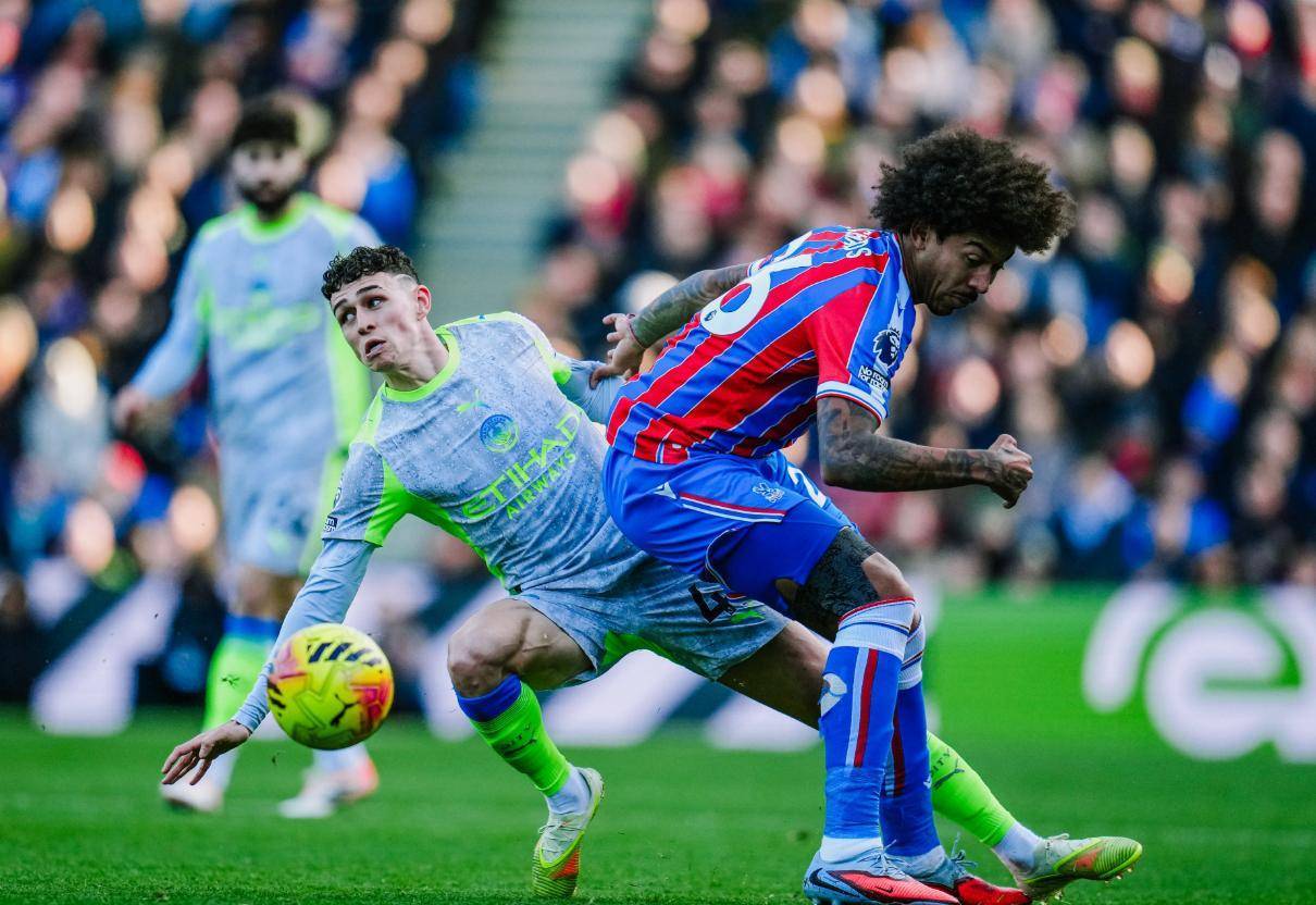 哈兰德逼近C罗纪录,福登4战7球,曼城3-0水晶宫让阿森纳大失所望